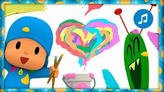 💙 LOVE COLOR [ Learn Colors ] | Nursery Rhymes & Baby Songs - Pocoyo