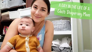 A Day in the Life of Cloth Diapering Mom | 5 Month Old Baby Boy
