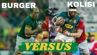 Who Is The Flanker ? Siya Kolisi Or Schalk Burger || Springbok Rugby Tribute