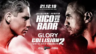 GLORY 76 Warm Up: Collision 2