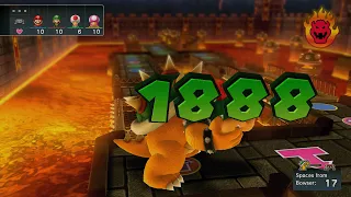 Mario Party 10 - Mario vs Luigi vs Toad vs Toadette vs Bowser - Chaos Castle