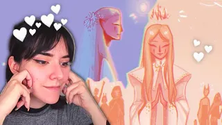 Dibujando una viñeta de mi cómic 👑✨