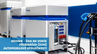 DEVINN – óda na vodík: Mobilní plnicí stanice a speciál Tatra Hydrogen