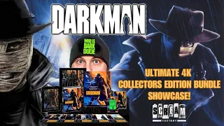 DARKMAN Scream Factory 4K Ultimate Bundle Unboxing SHOWCASE! | WHO IS DARKDUDE?