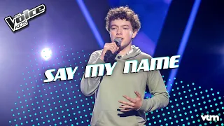 Lars - 'Say My Name' | Blind Auditions | The Voice Kids | VTM