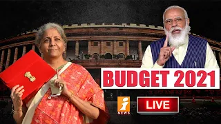 Finance Minister Nirmala Sitharaman presents Union Budget 2021-22 || Union Budget 2021-22 || iNews