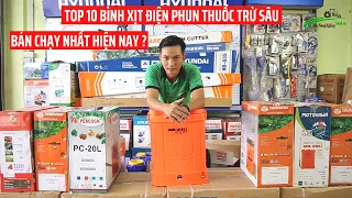 [So sánh] Top 10 Bình xịt điện phun thuốc trừ sâu chính hãng bán chạy nhất - XỊN