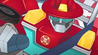 Тепловая волна спешит на помощь! | Rescue Bots | Детский мультфильм | Трансформеры для детей