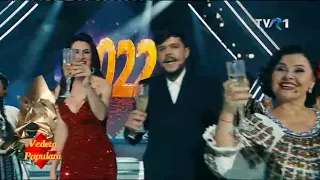Наступление Нового Года в Румынии (TVR 1, 31.12.2021)