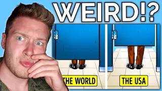 Swedish Dude Reacts to 21 Things in the US That Puzzle Most Foreigners! America Reaction Video