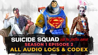 Suicide Squad - Season 1 Episode 2 - All Audio Logs, Tapes and Concept Art