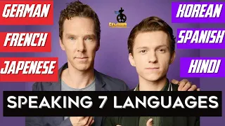 Benedict Cumberbatch And Tom Holland Speaking Different Languages