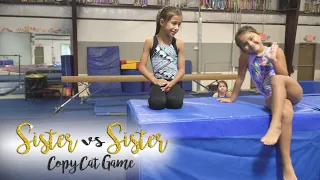 Sister VS Sister Copycat Gymnastics Game| Sariah SGG