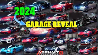 MY Entire Collection!!! //Asphalt 8 Airborne: GARAGE REVEAL 2024 Update