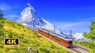 Switzerland Serenade 4K : Beautiful Piano Music for Relaxation, Peace of Mind, and Stress Relief