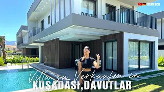 Villa zu Verkaufen in Kuşadası Davutlar│ Wir sind wieder zusammen ♡│Kuşadası Davutlar Satılık Villa