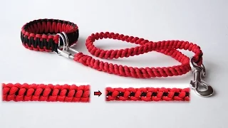 How to Make a Paracord Bungee,Elastic Dog Leash - Multifunctional handle-dog collar