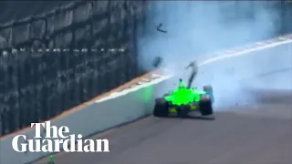 Danica Patrick's career ends with heavy crash at the Indy 500