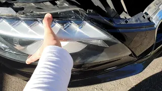 Replacing dipped xenon headlight in Audi Q7 2011 model