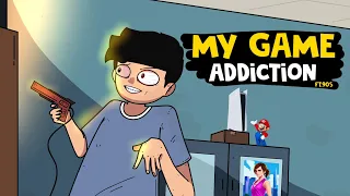 Indian Parents And My Game Addiction Ft. Childhood | hindi animation storytime