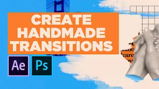 How To Create COOL Handmade TRANSITIONS (Photoshop & After Effects)