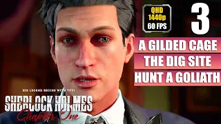 Sherlock Holmes Chapter One [A Gilded Cage] Gameplay Walkthrough [FULL GAME] No Commentary Part 3