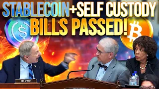 Stablcoin Bill Passes After HEATED Debate!🔥Self-Custody Bill Wins Majority✔️