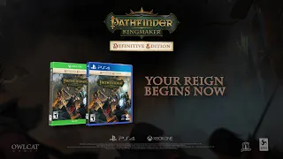 Pathfinder: Kingmaker - Definitive Edition - Console Launch Trailer [NA]