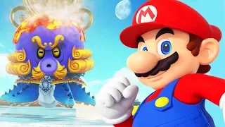 Super Mario Odyssey BOSS Mollusque Lanceur Beach walkthrough Kingdom