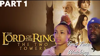 MIND BLOWN!!!! REACTING TO *The Lord Of the Rings:The Two Towers* (2002) Part 1