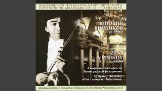 Violin Concerto in A Minor, BWV 1041: I. Allegro moderato (Live)