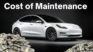 How much does maintenance cost on a Tesla Electric Vehicle?