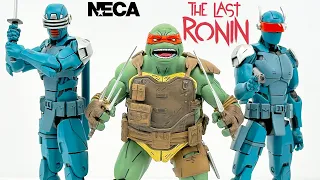 NECA TMNT Last Ronin Raphael & Synja Patrol Bot Review!