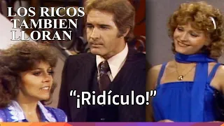 Luis Alberto rogando a Mariana - "Los ricos también lloran" - 1979