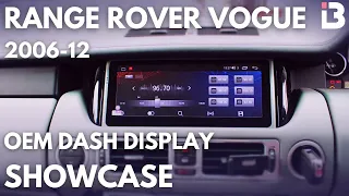 Range Land Rover Vogue L322 SE 2003-12 10.25" dash upgrade Android 10.0 infotainment system CarPlay