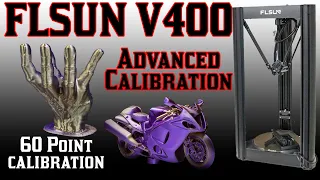 FLSUN V400 60 Point Probe calibration Bed Mesh & Start G-code Perfect prints