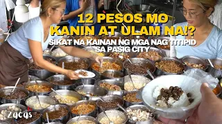 12 PESOS mo, may KANIN at ULAM ka na? Sobrang murang KAINAN na patok sa ESTUDYANTE! Rapsa at MURA!