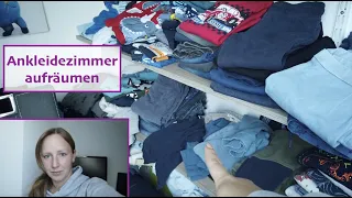 Ankleidezimmer aufräumen / Vlog / All about Chrissy