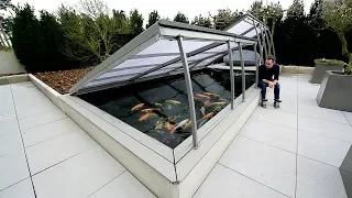 Modern Koi Blog #2267 - Ollis neuer 35.000 Liter Aufzuchtteich