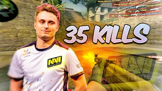 NAVI iM 35 kills HIGHLIGHTS (iM settings) - FACEIT MATCH CSGO POV 4K [ANCIENT]