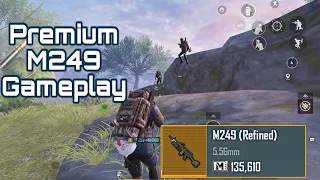 New Legendary M249 Gameplay Solo Arctic base advanced Metro Royale