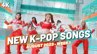 NEW K-POP SONGS | AUGUST 2023 (WEEK 1)