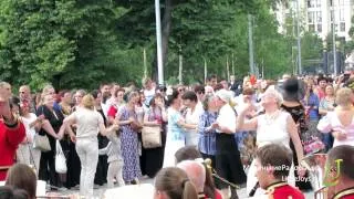 Духовой оркестр в Александровском саду