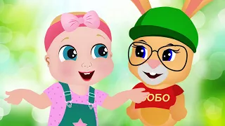 WHYER CHILDREN and RABBIT BO🎈 A funny song for children 🎵