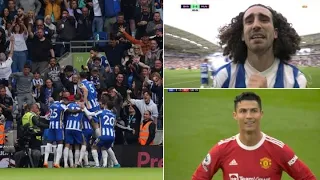 BRIGHTON 4-0 MANCHESTER UNITED MATCH REACTION|COMEDFC GOT BOPPED OFF THE PARK