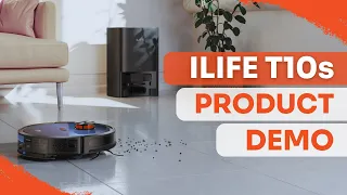 ILIFE T10s Robotic Vacuum Cleaner Demonstration Video | Mobile Application & Maintenance