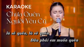 「KARAOKE/BEAT」Chưa Quên Người Yêu Cũ - Hà Nhi | Giao Lộ Thời Gian