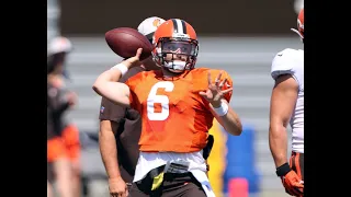 How Baker Mayfield Looked at Thursday's Browns Joint Practice Session - Sports 4 CLE, 8/19/21