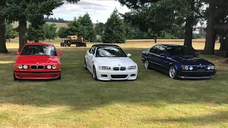 Some 4th of July BMWs red white and blue