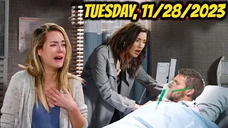 Full CBS New B&B Tuesday, 11/28/2023 The Bold and The Beautiful Episode (November 28, 2023)